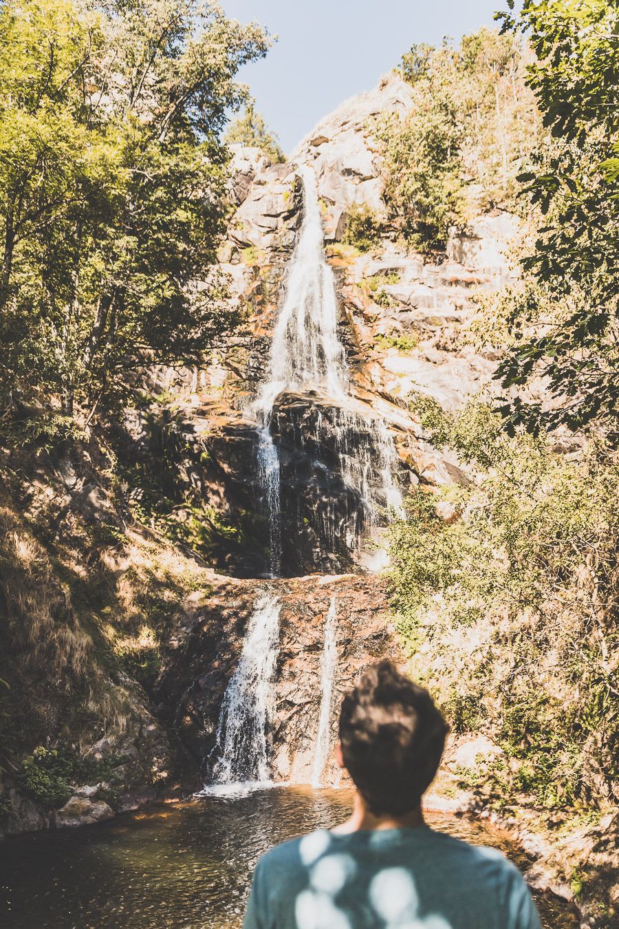 L'une des plus belles cascades de Lozère : la cascade de Runes