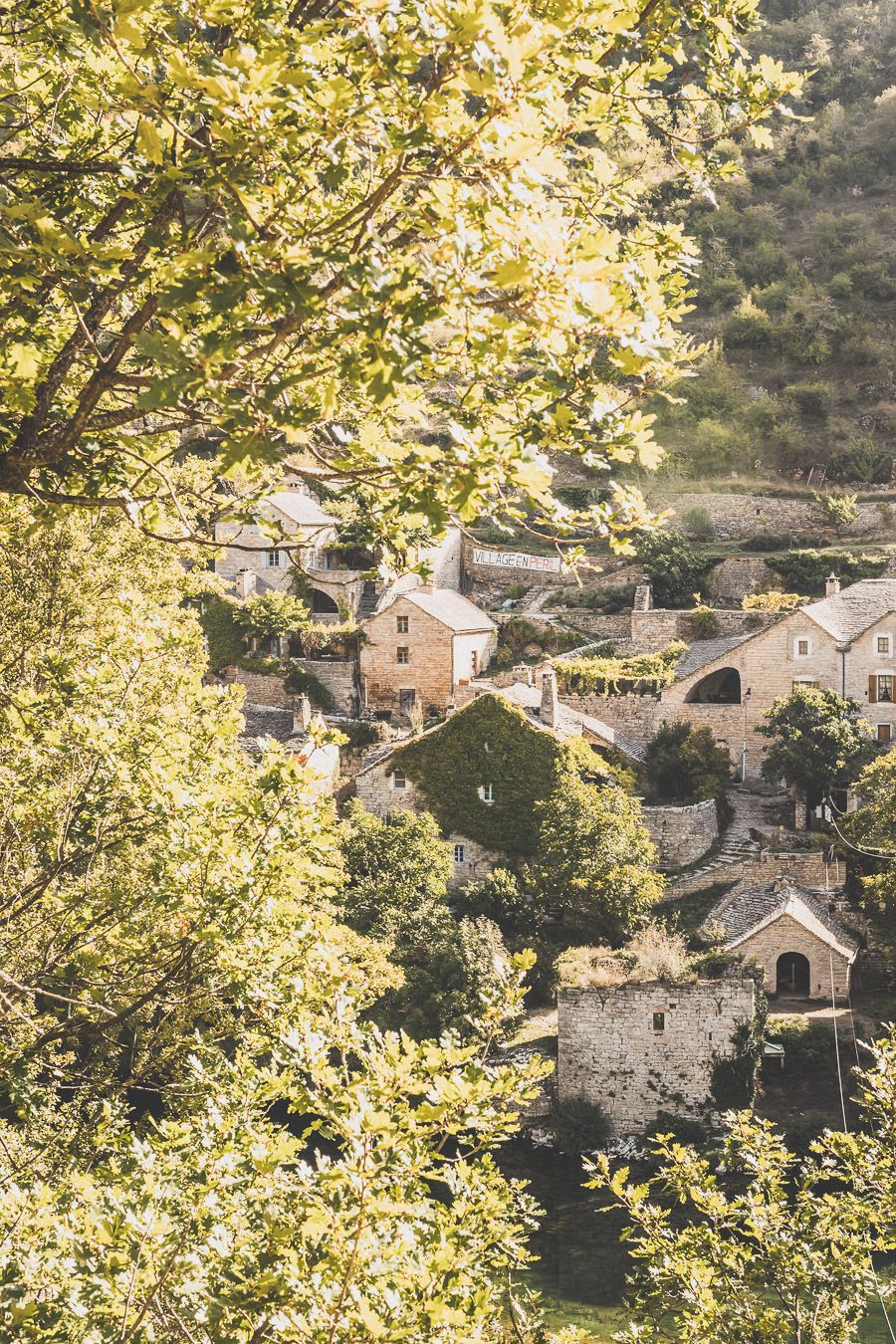 Hauterives, dans les Gorges du Tarn