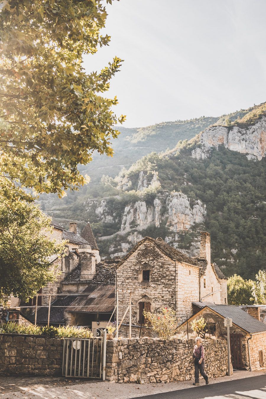 Le village de la Malène