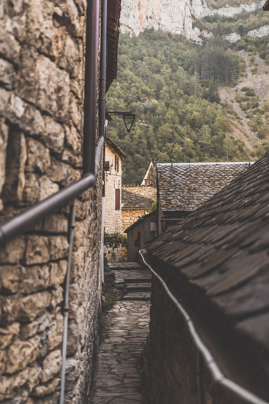 découverte des toits de la Malène