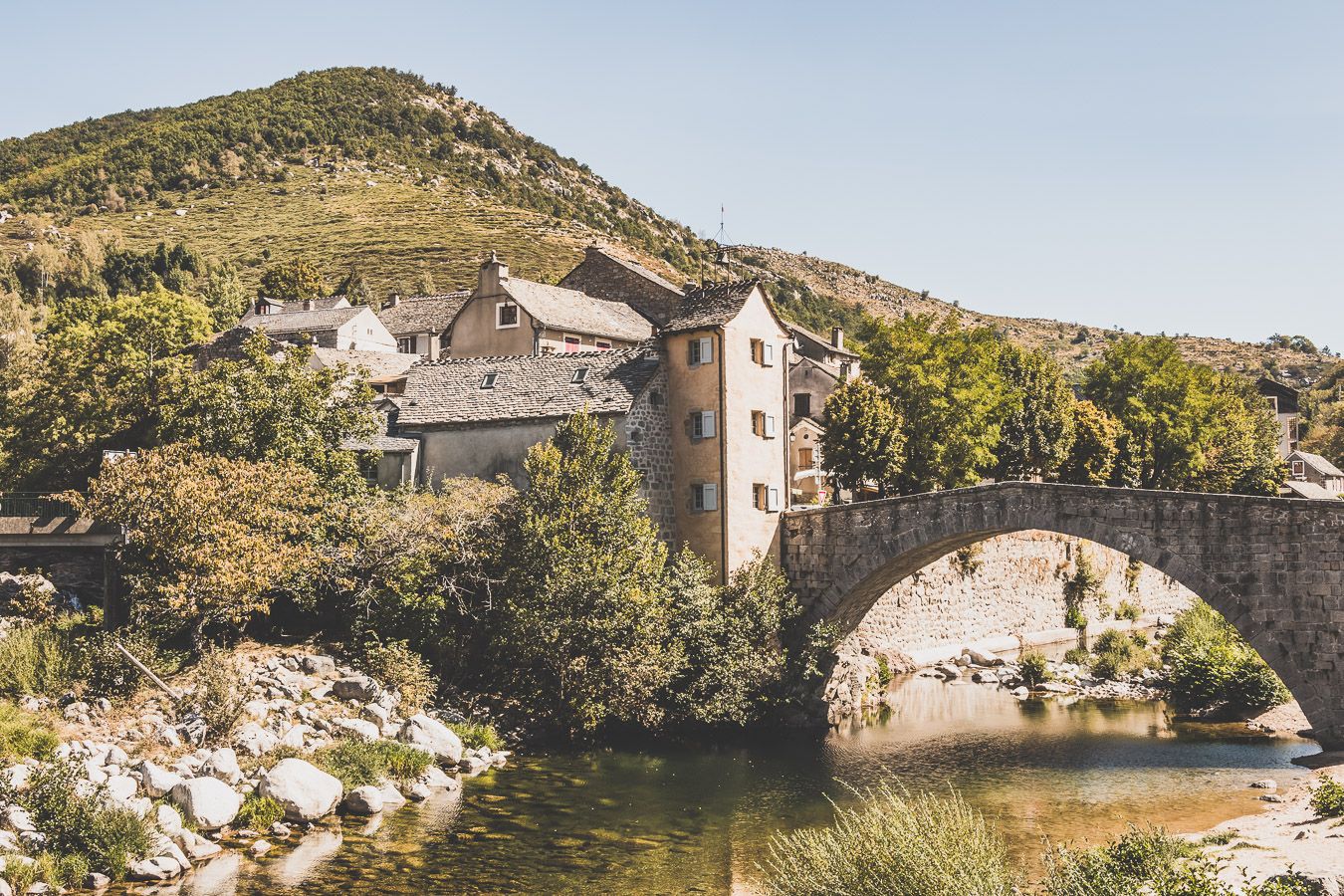 Le Pont-de-Montvert : village sur le chemin de Stevenson, au coeur des Cévennes