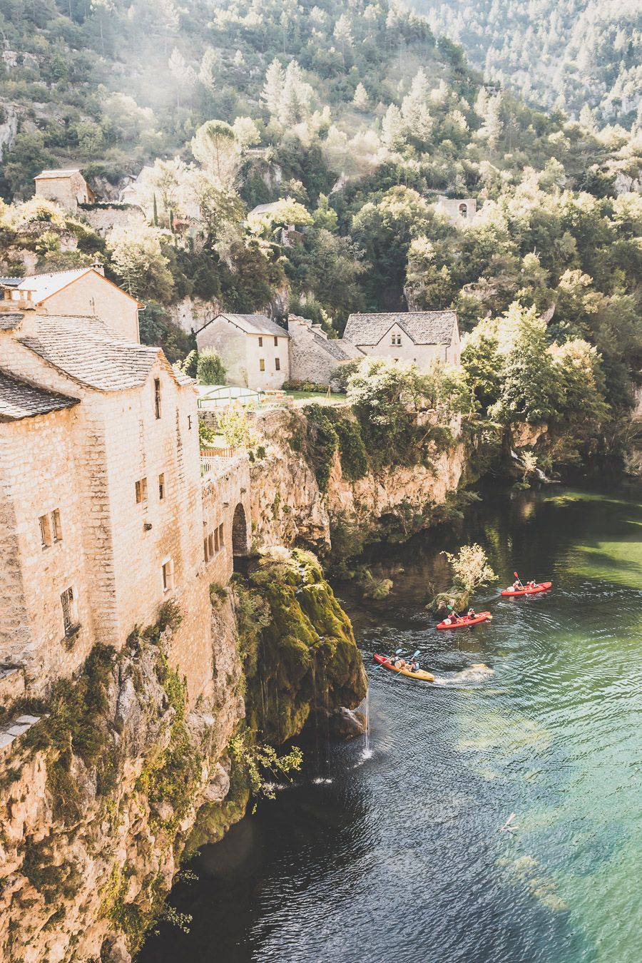 Saint-Chély-du Tarn, canoë