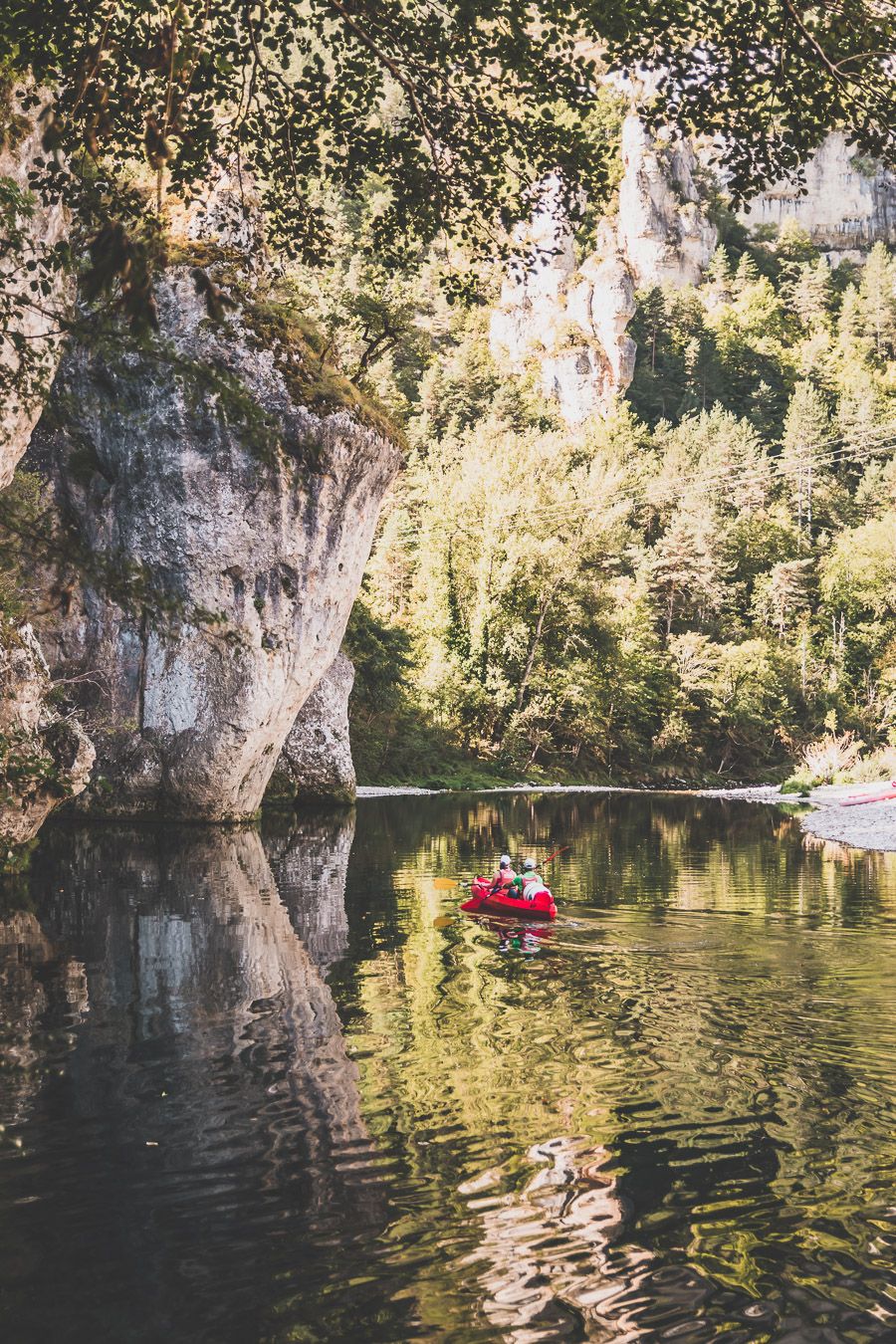 Canoë sur les Gorges du Tarn