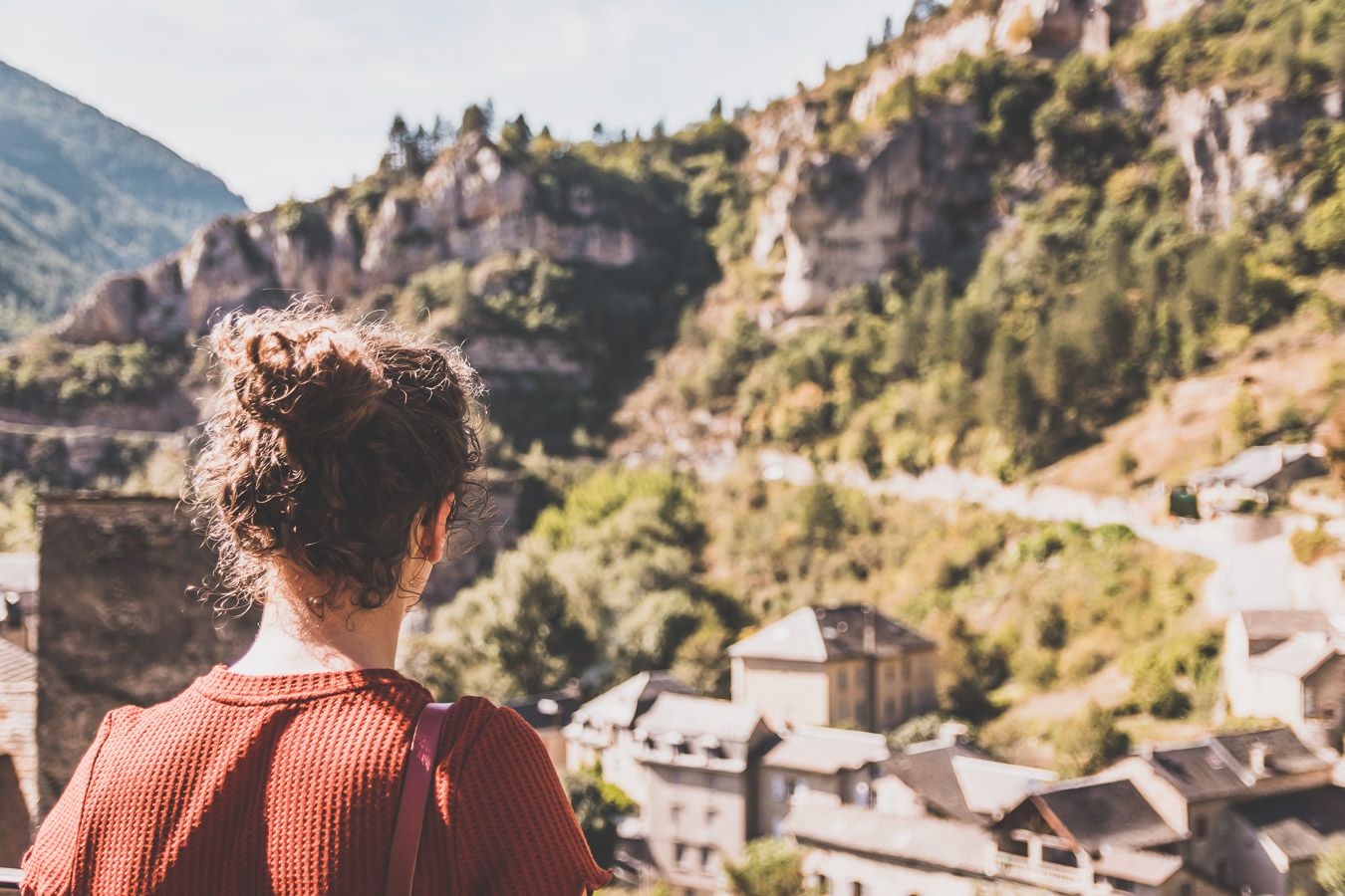 Vue sur Ste-Enimie