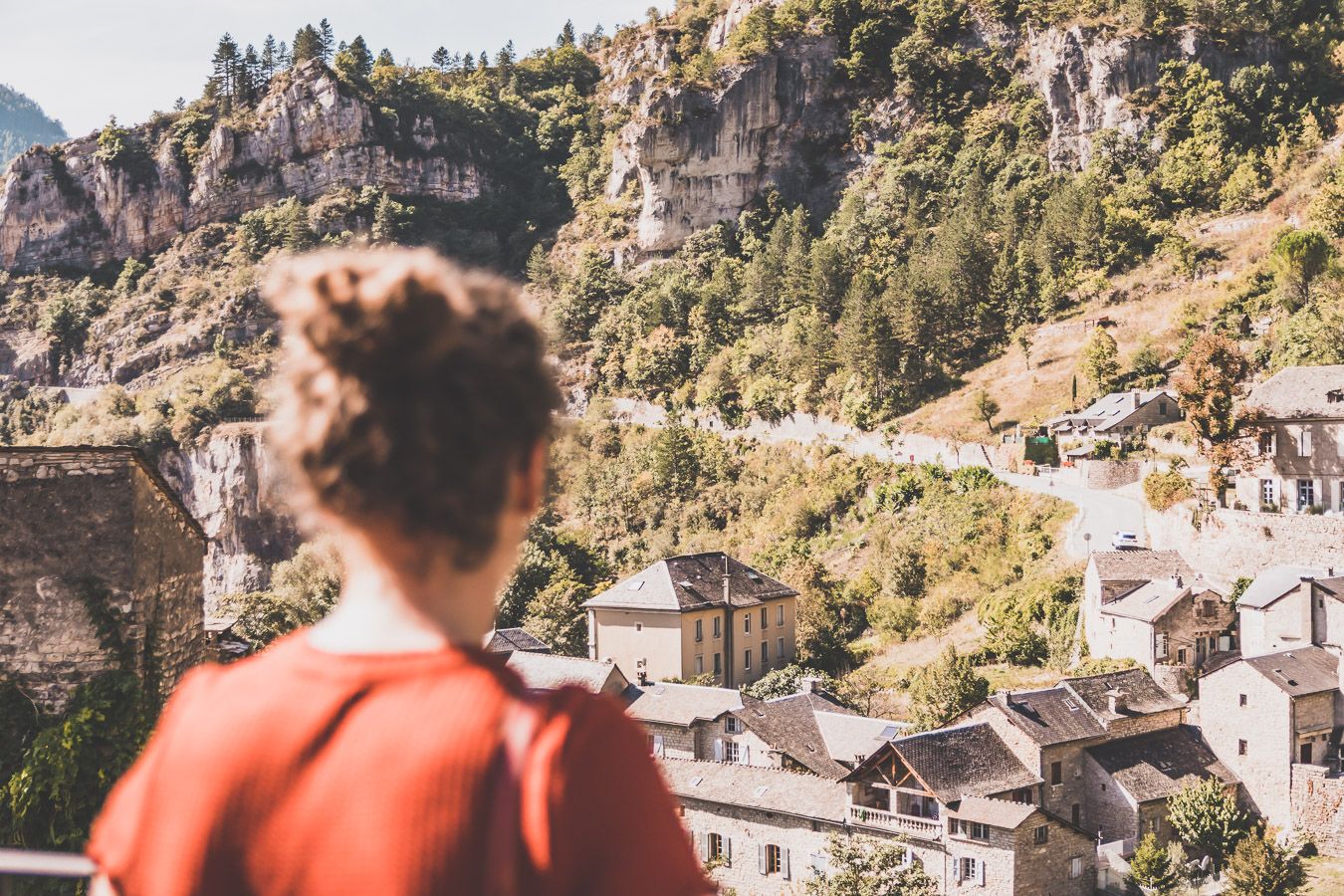 Vue sur Ste-Enimie