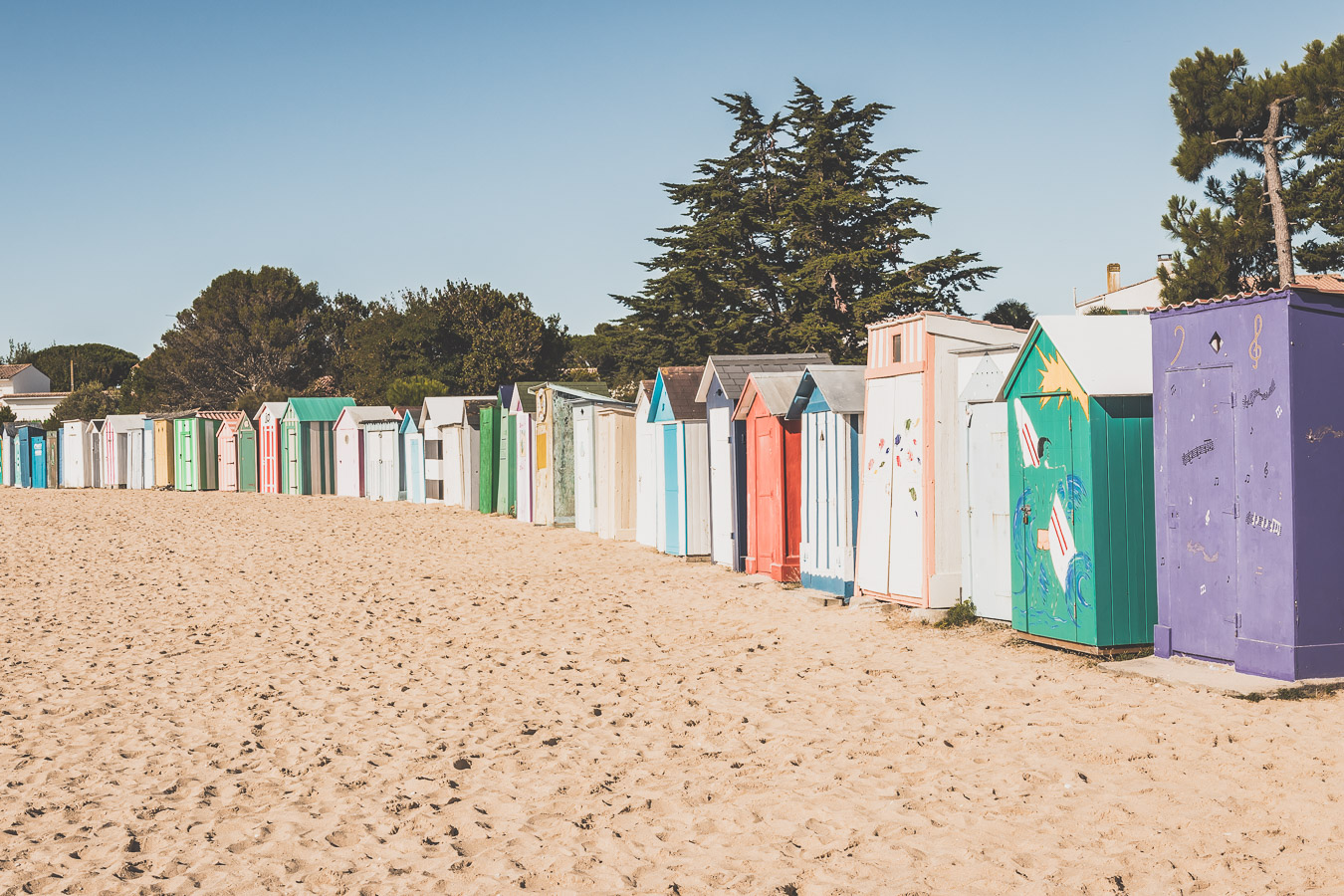 Cabanes de plage Saint-Denis-d'Oléron