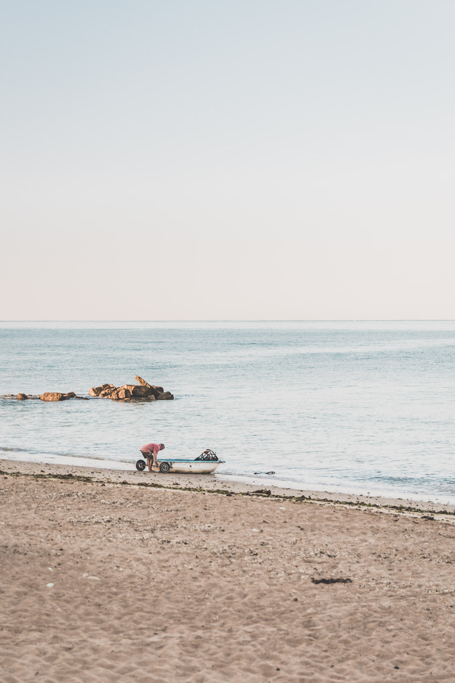 pêcheur sur l'île d'Oléron