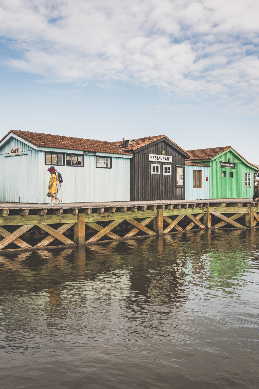 Marais salants sur l'île d'Oléron