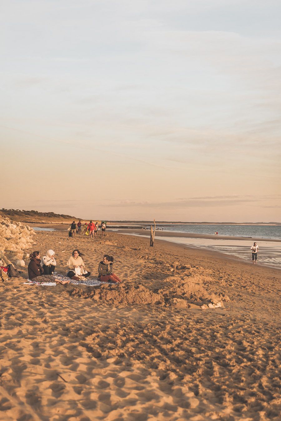 Plage sur l'île d'Oléron