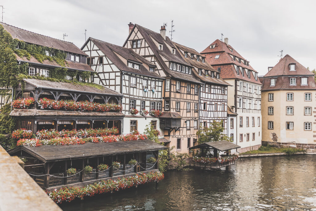 Quartier de la Petite France à Strasbourg