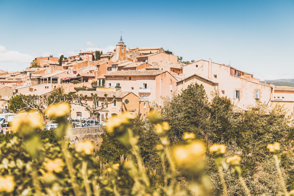 Roussillon, Plus Beau village de France du Lubéron