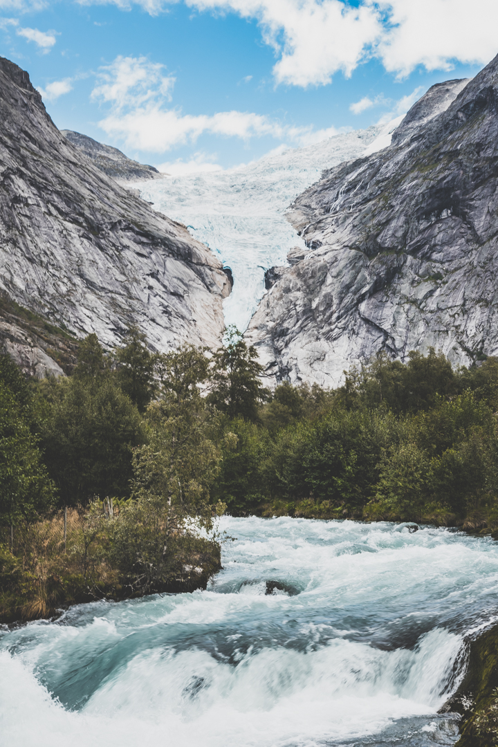 glacier Norvège