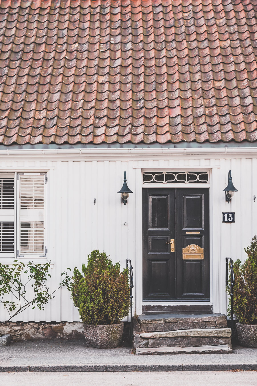 Posebyen, belles maisons à Kristiansand