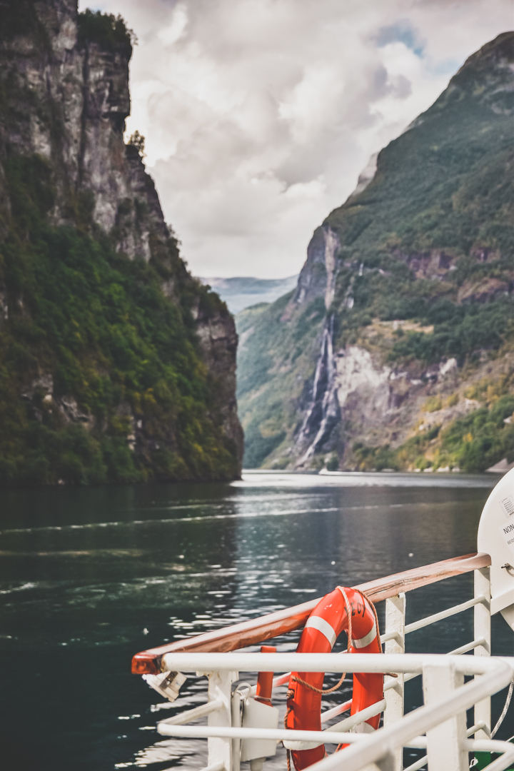 découverte du fjord Geiranger en bateau