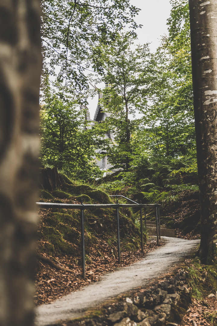 Visiter Bergen en Norvège : Fantoft stavkirke