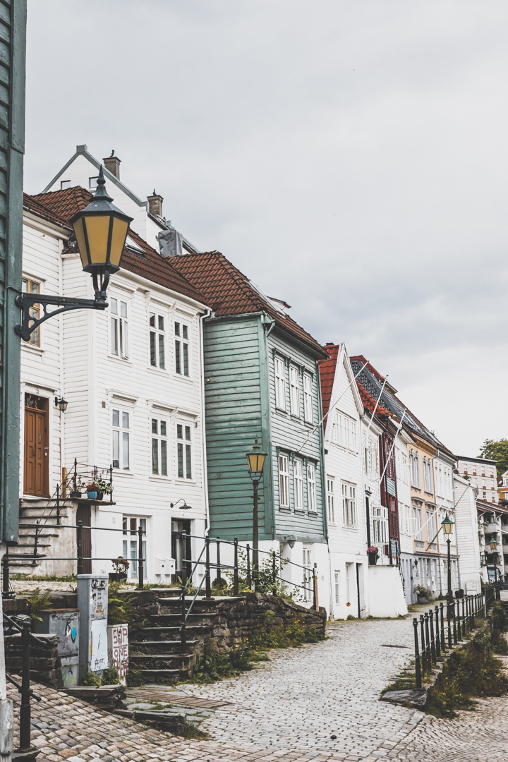 Belles maisons en bois en Norvège