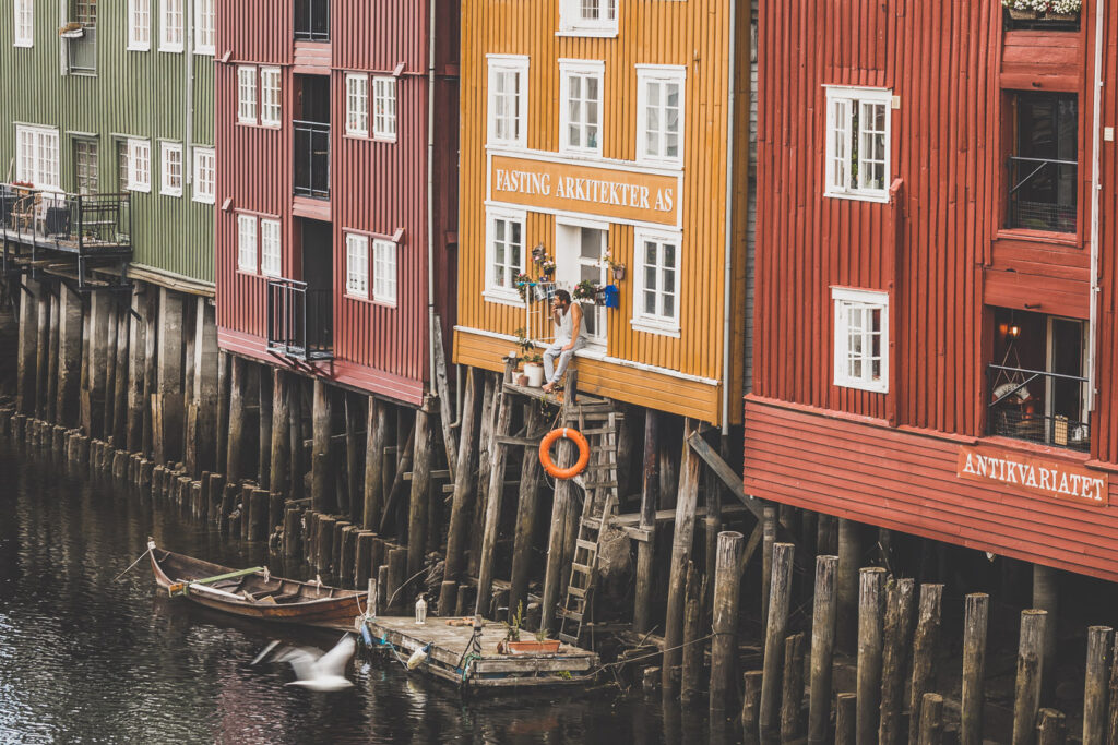 Bakklandet et Gamle Bybro : Voyage en Norvège du Nord à Trondheim