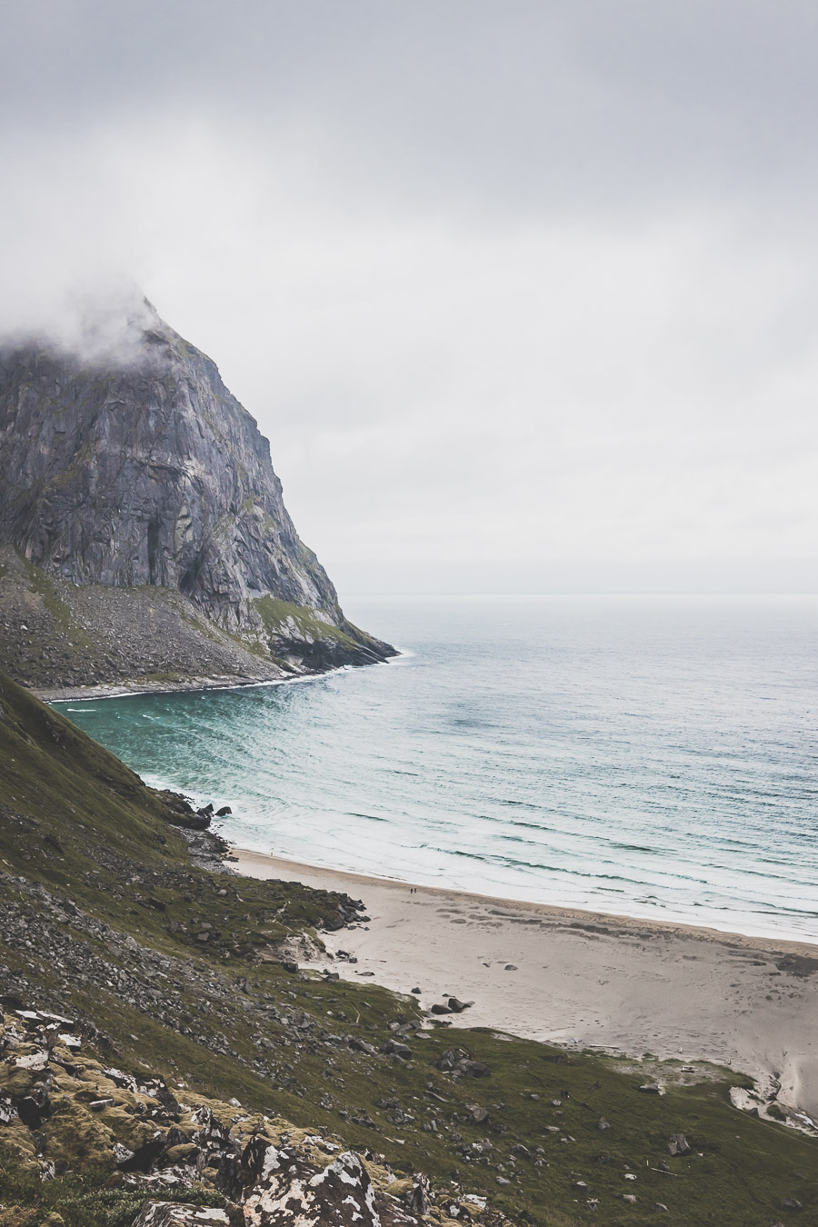 Plage des Baleines : Kvalvika / Randonnée Lofoten