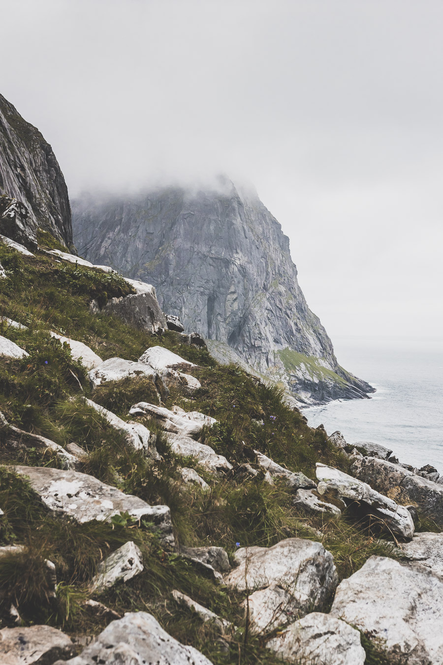 Plage des Baleines : Kvalvika / Randonnée Lofoten