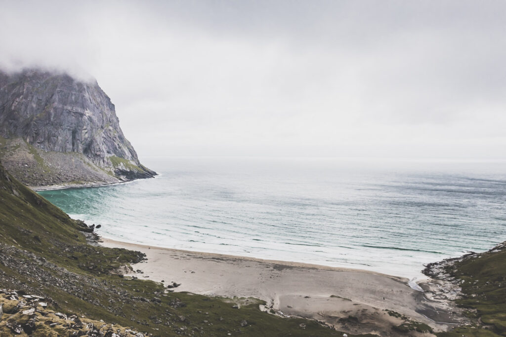 Plage des Baleines : Kvalvika / Randonnée Lofoten