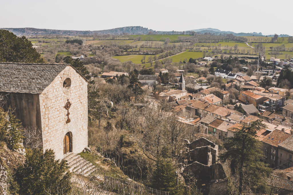 Village médiéval du Caylar dans le Larzac