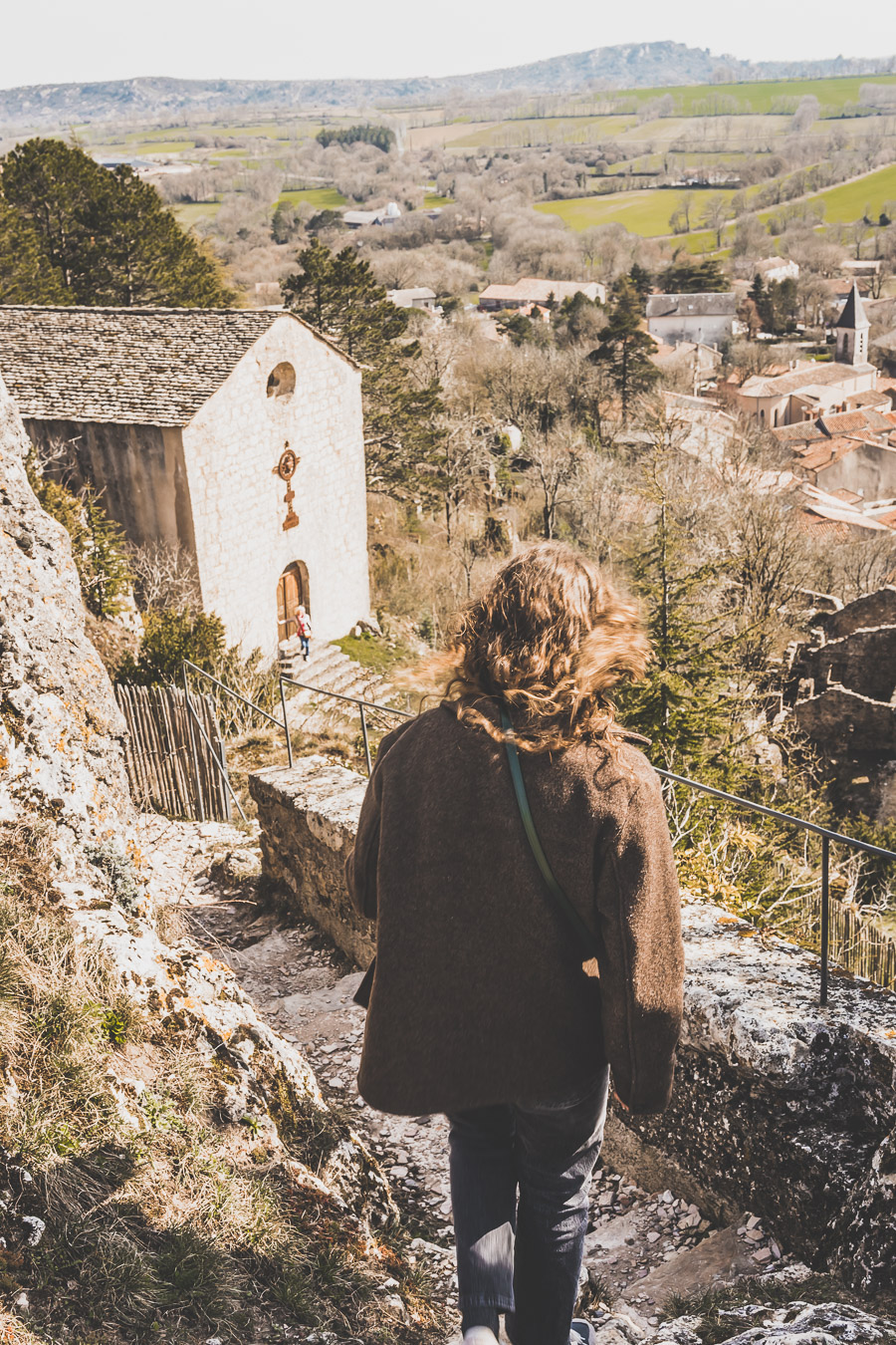 Village médiéval du Caylar dans le Larzac