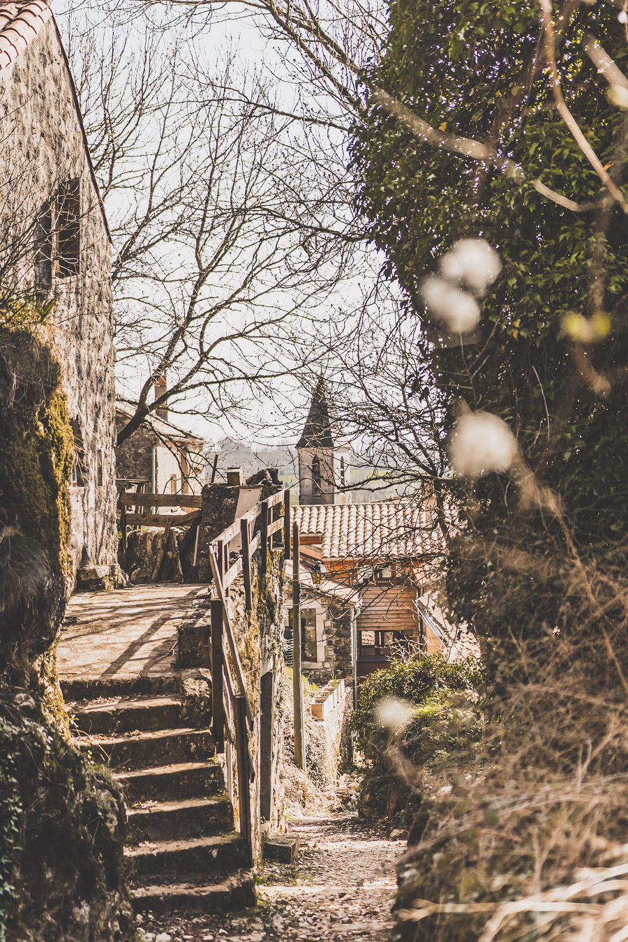 Village médiéval du Caylar dans le Larzac