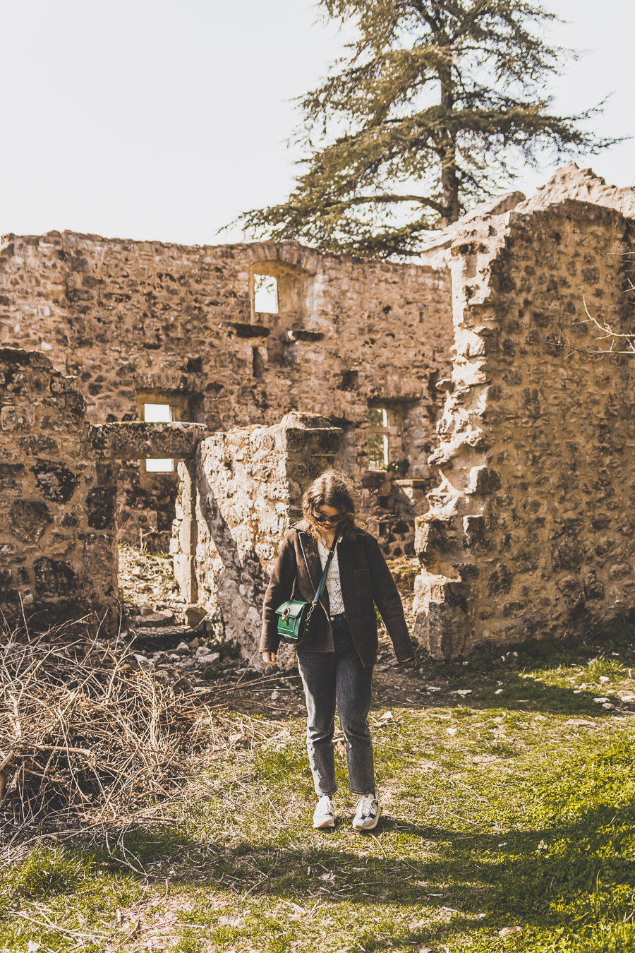 Village médiéval du Caylar dans le Larzac