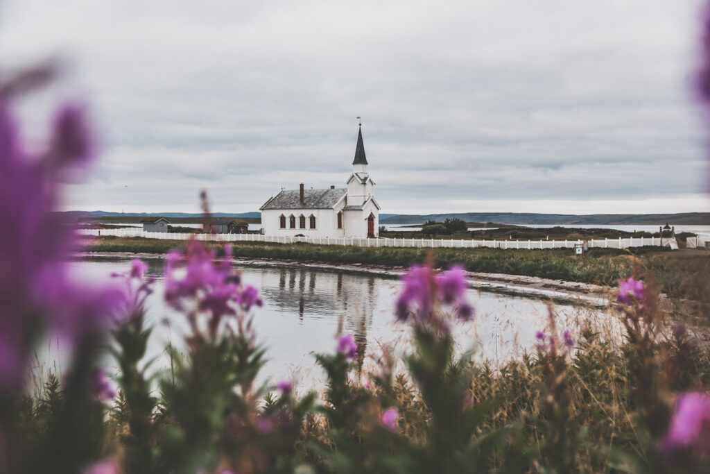 Nesseby church Norvège