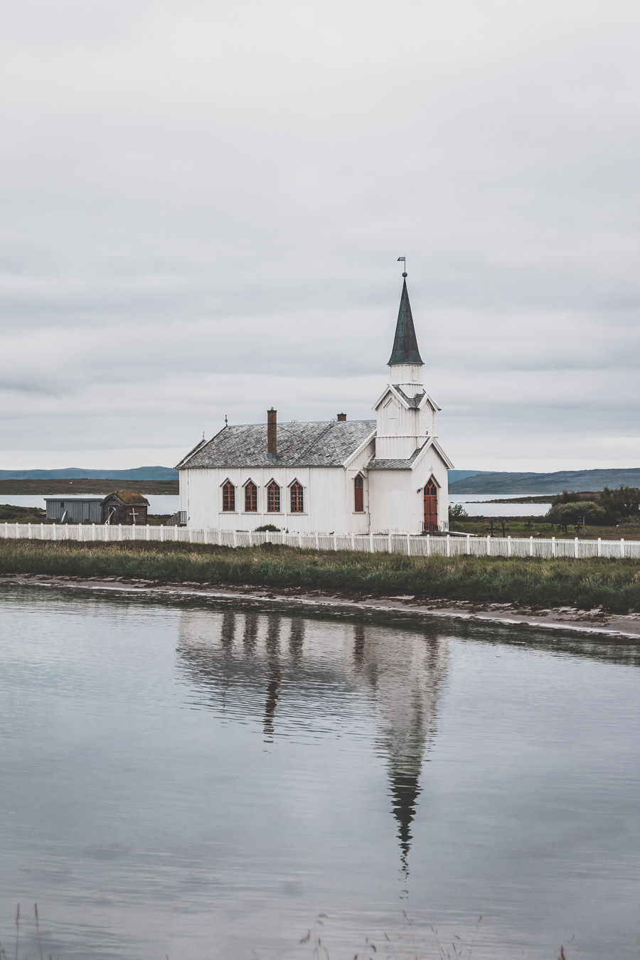 Nesseby church Norvège