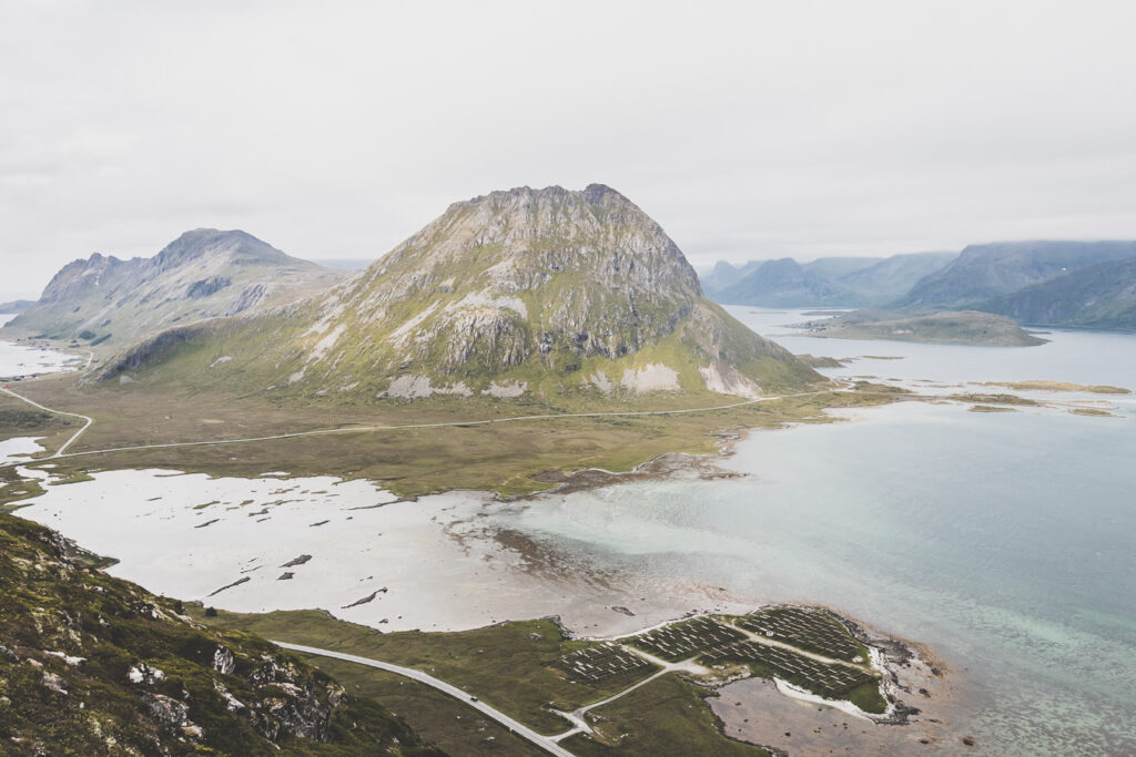 Randonnée mont Nubben Lofoten