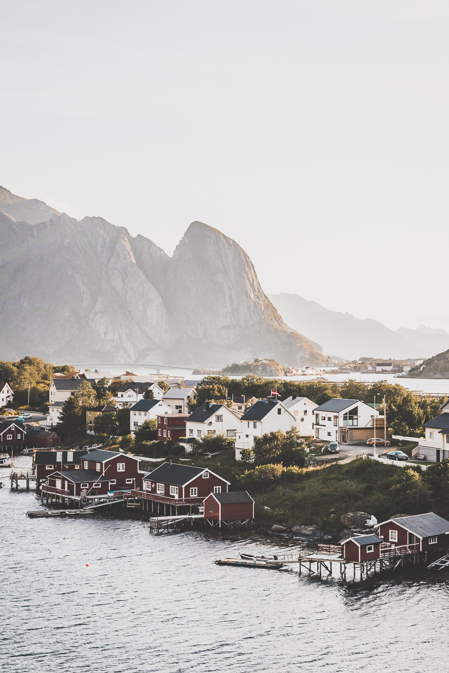 Village de Reine en Norvège