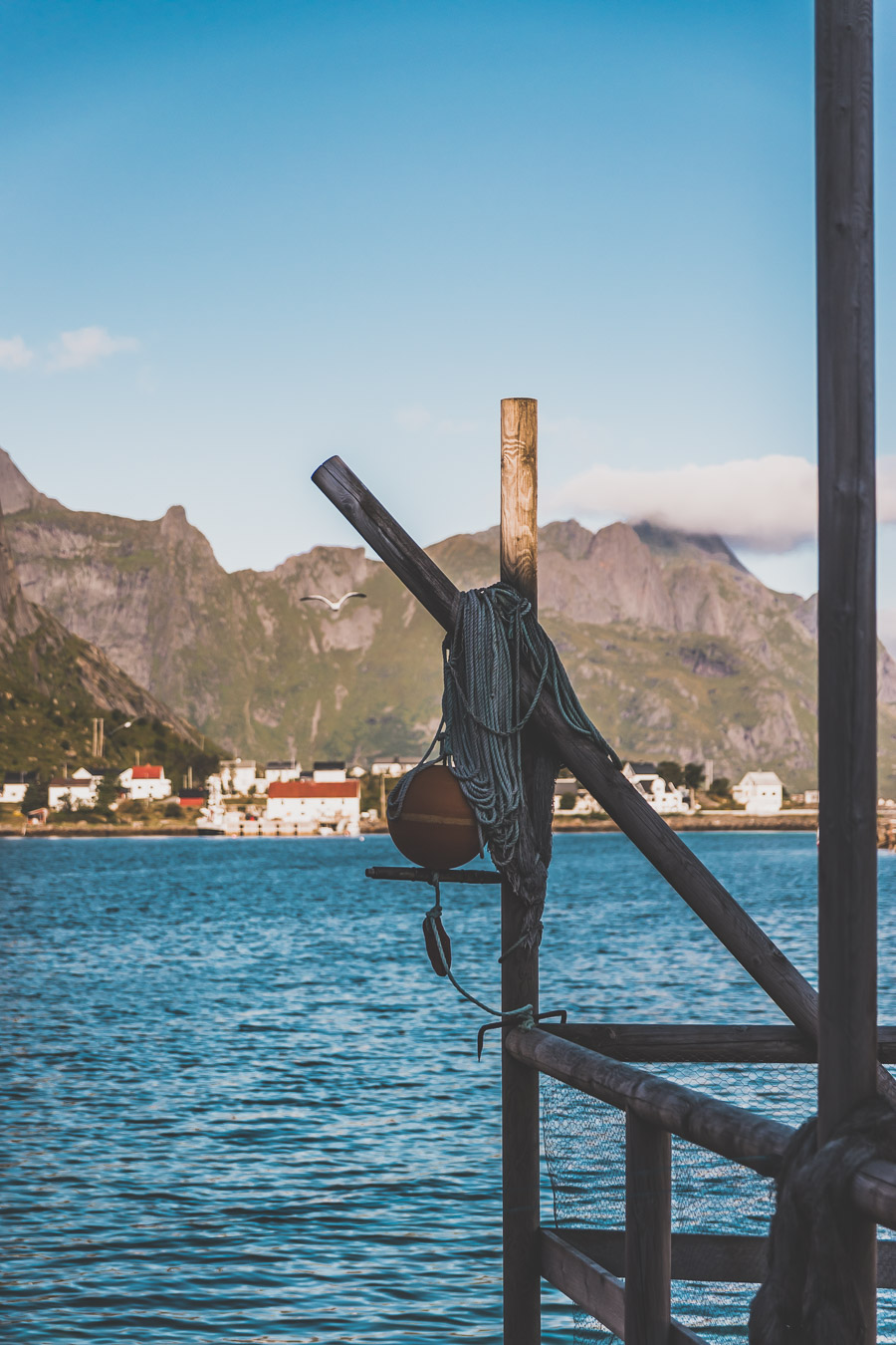 Village de Reine en Norvège