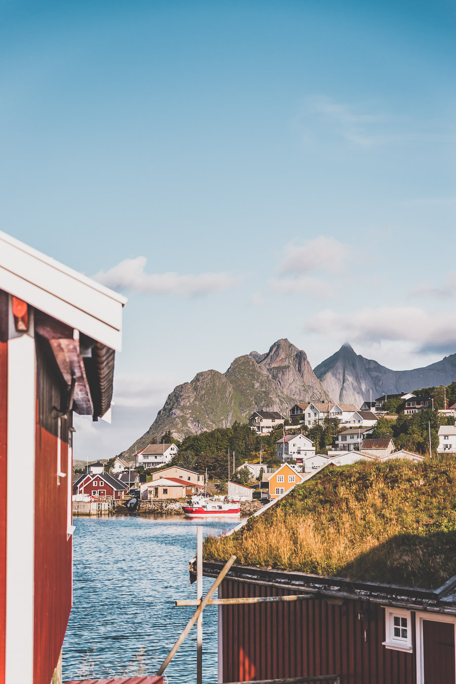 Village de Reine en Norvège