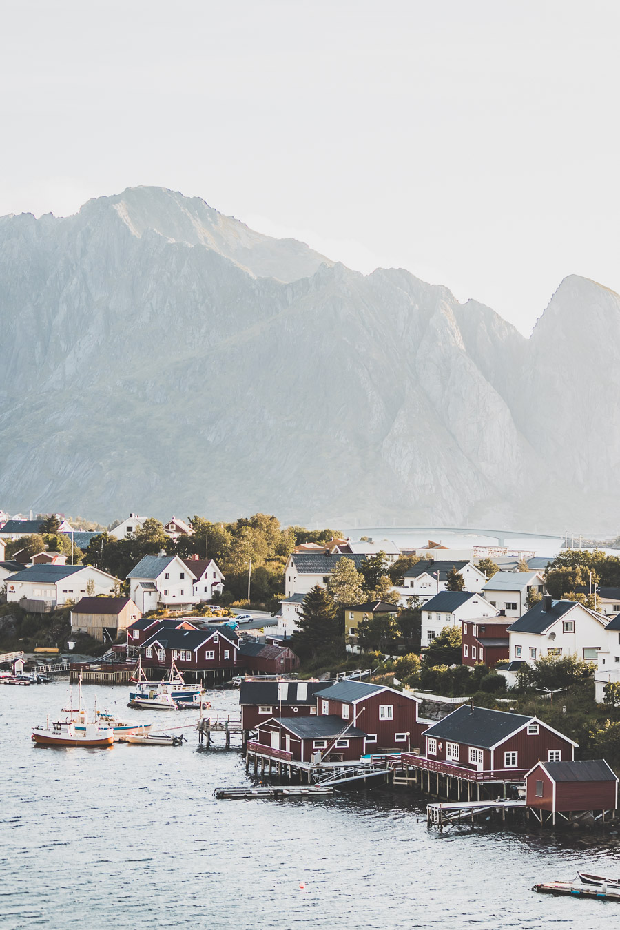 Village de Reine en Norvège