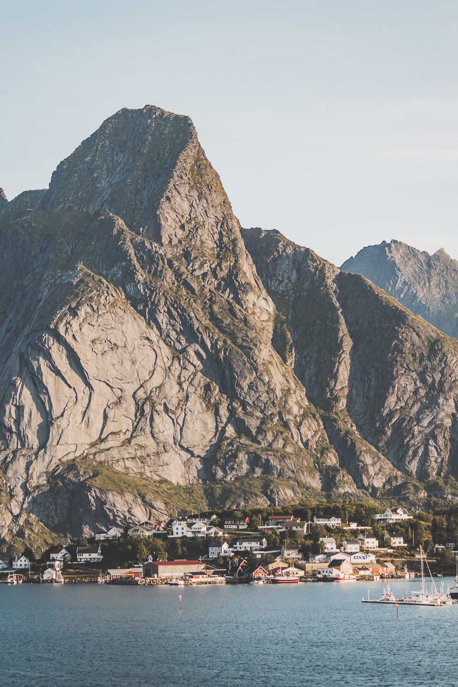 Village de Reine en Norvège