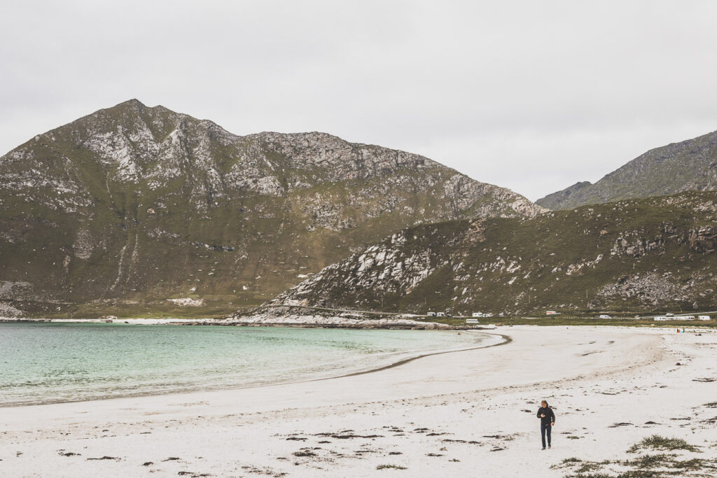 Plage de Vik Norvège