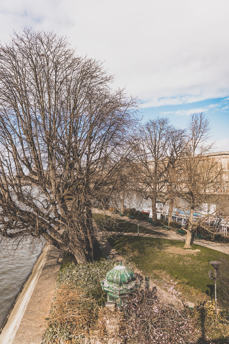 Que faire dans le 1er arrondissement de Paris ? Le Square du Vert galant, sur l'île de la Cité