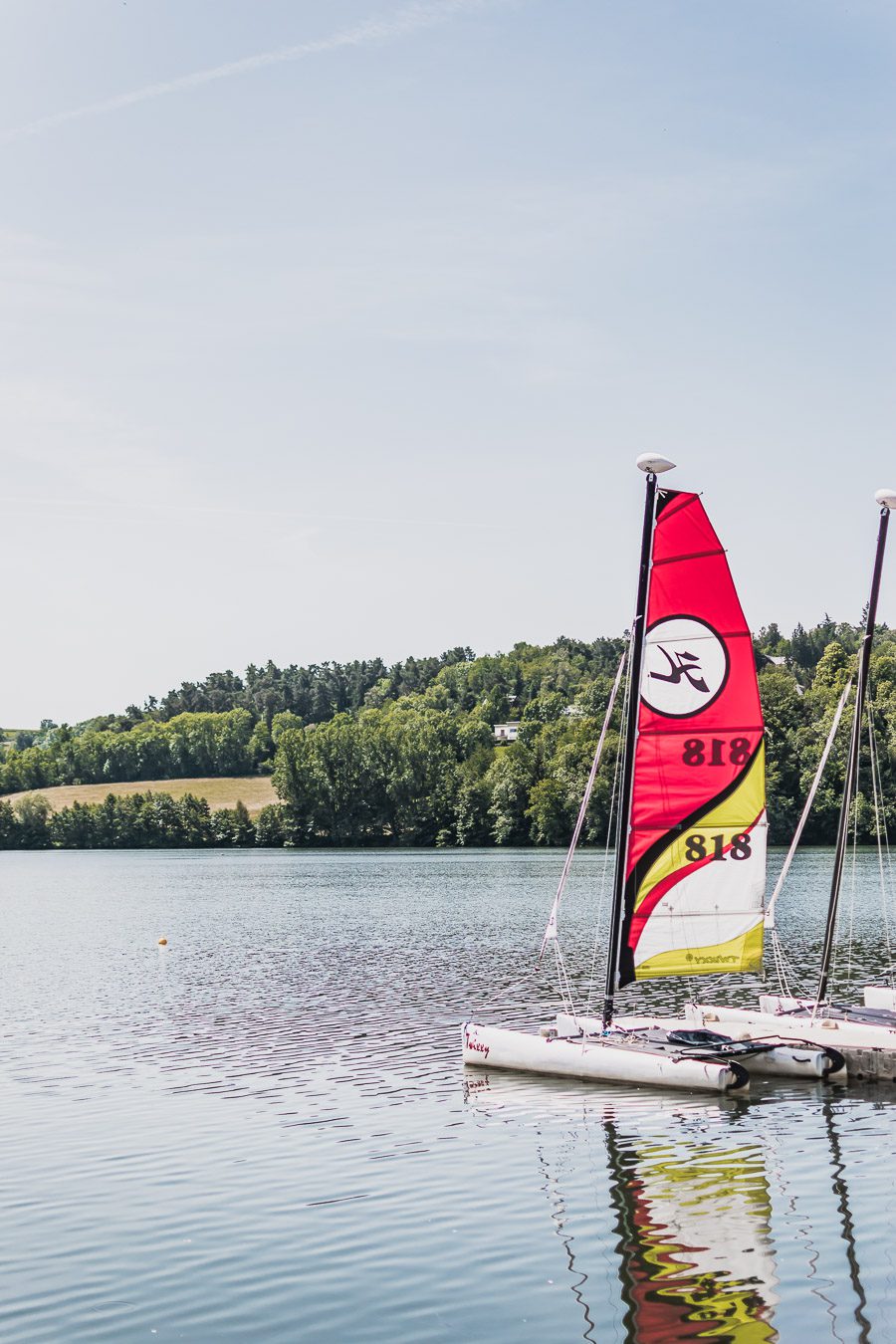 Activités nautiques au lac d'Aydat