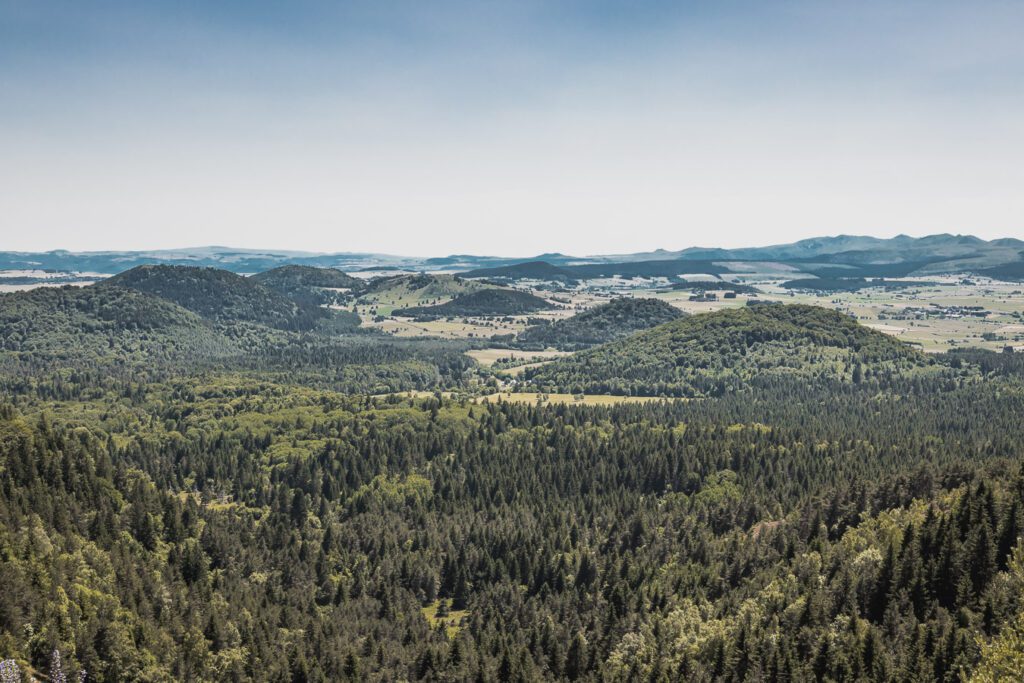 Puy de la Vache et puy de Lassolas