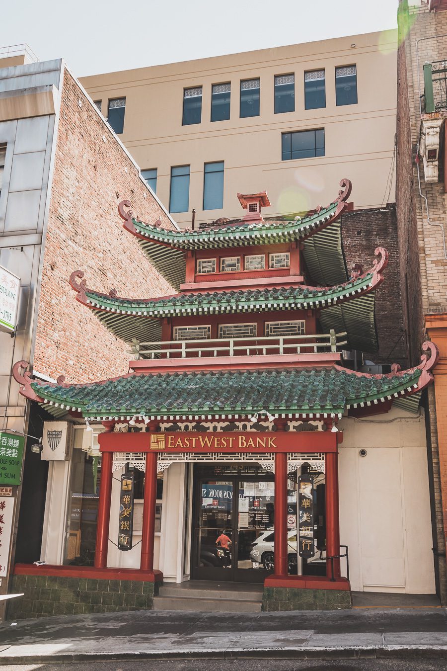 banque à Chinatown, San Francisco