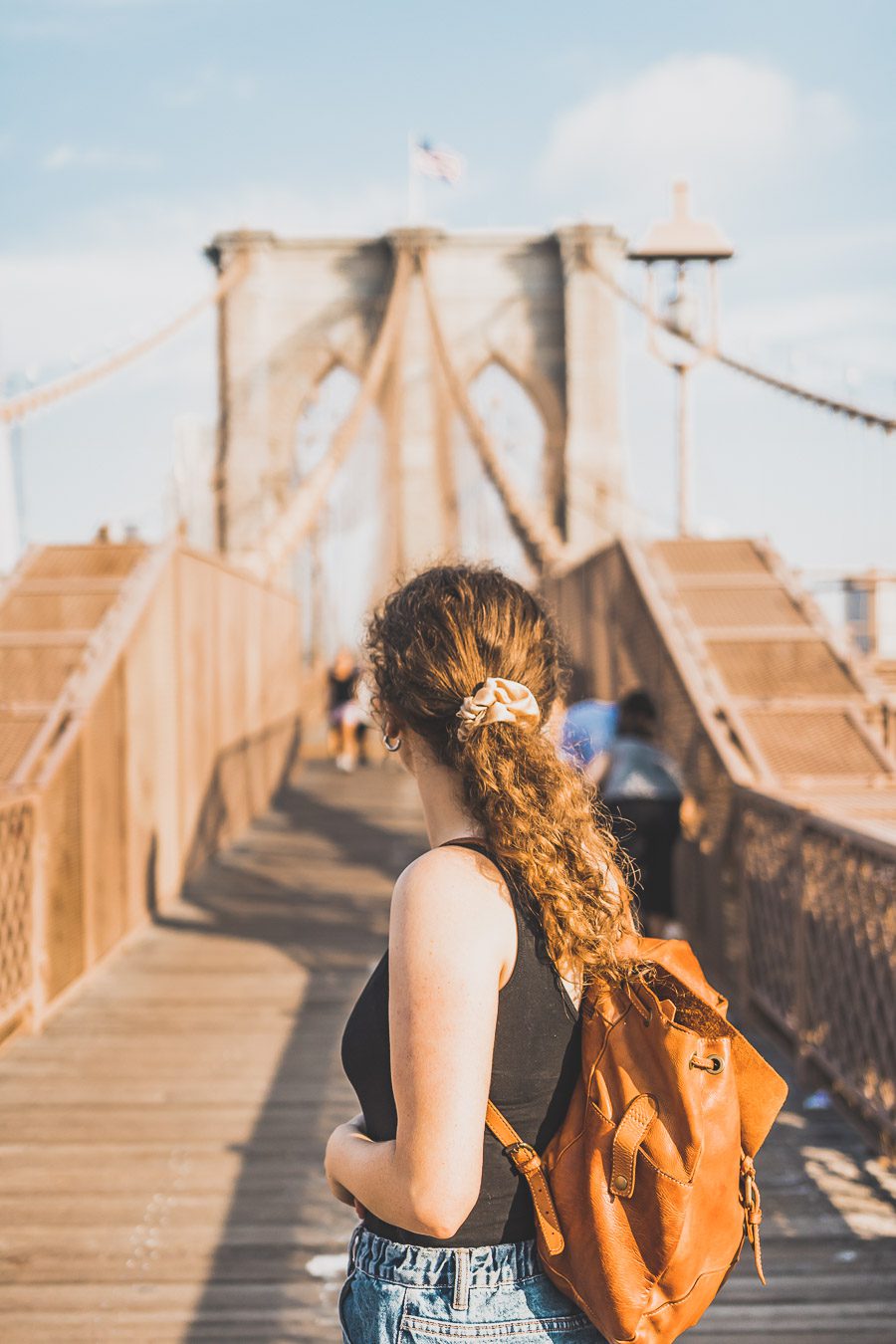 Brooklyn bridge : Manhattan