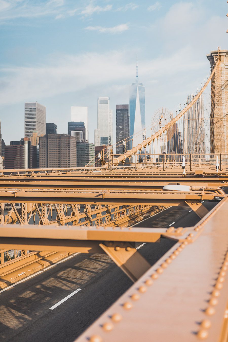 Brooklyn bridge : Manhattan