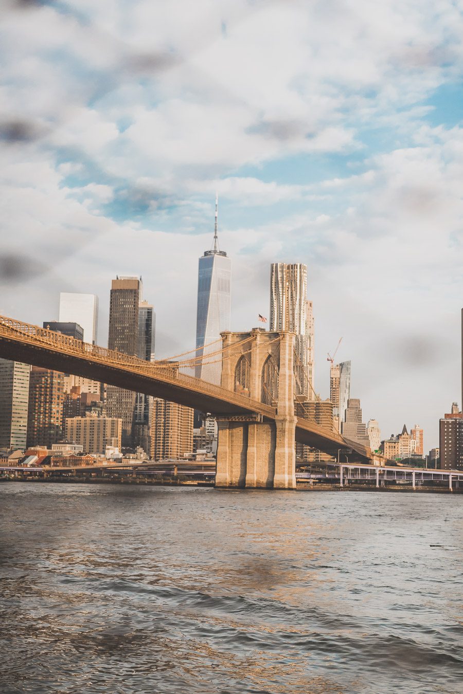 vue sur Manhattan depuis Brooklyn