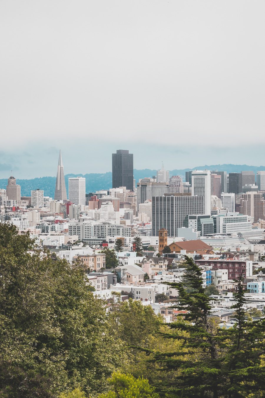 Belle vue sur San Francisco