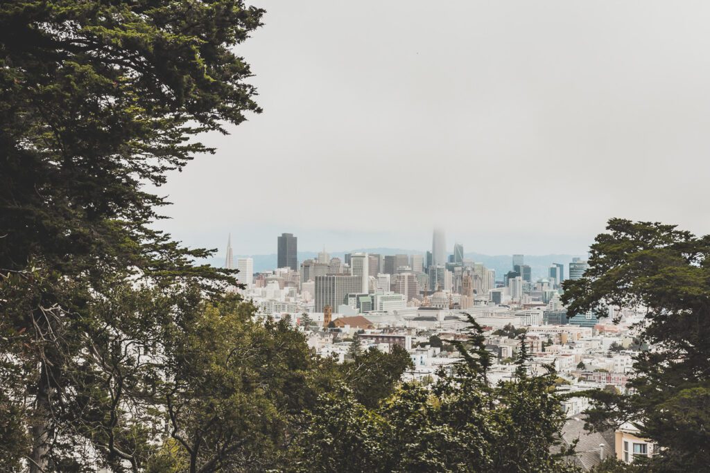 Belle vue sur San Francisco