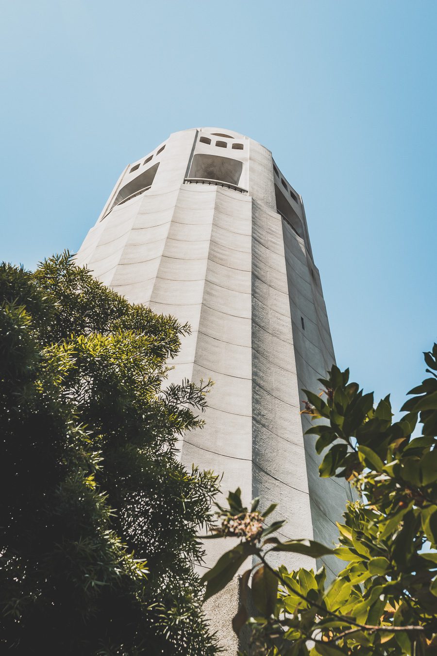 Telegraph hill et Coit tower à San Francisco