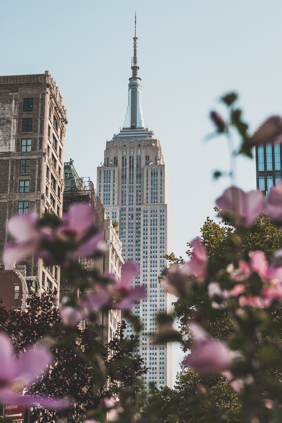 Vue depuis l'Empire State Building