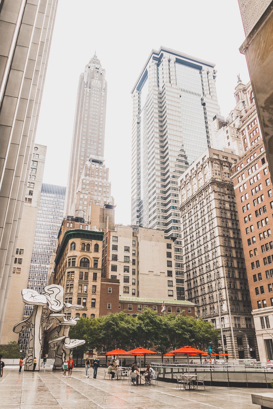 Wall street : Lower Manhattan