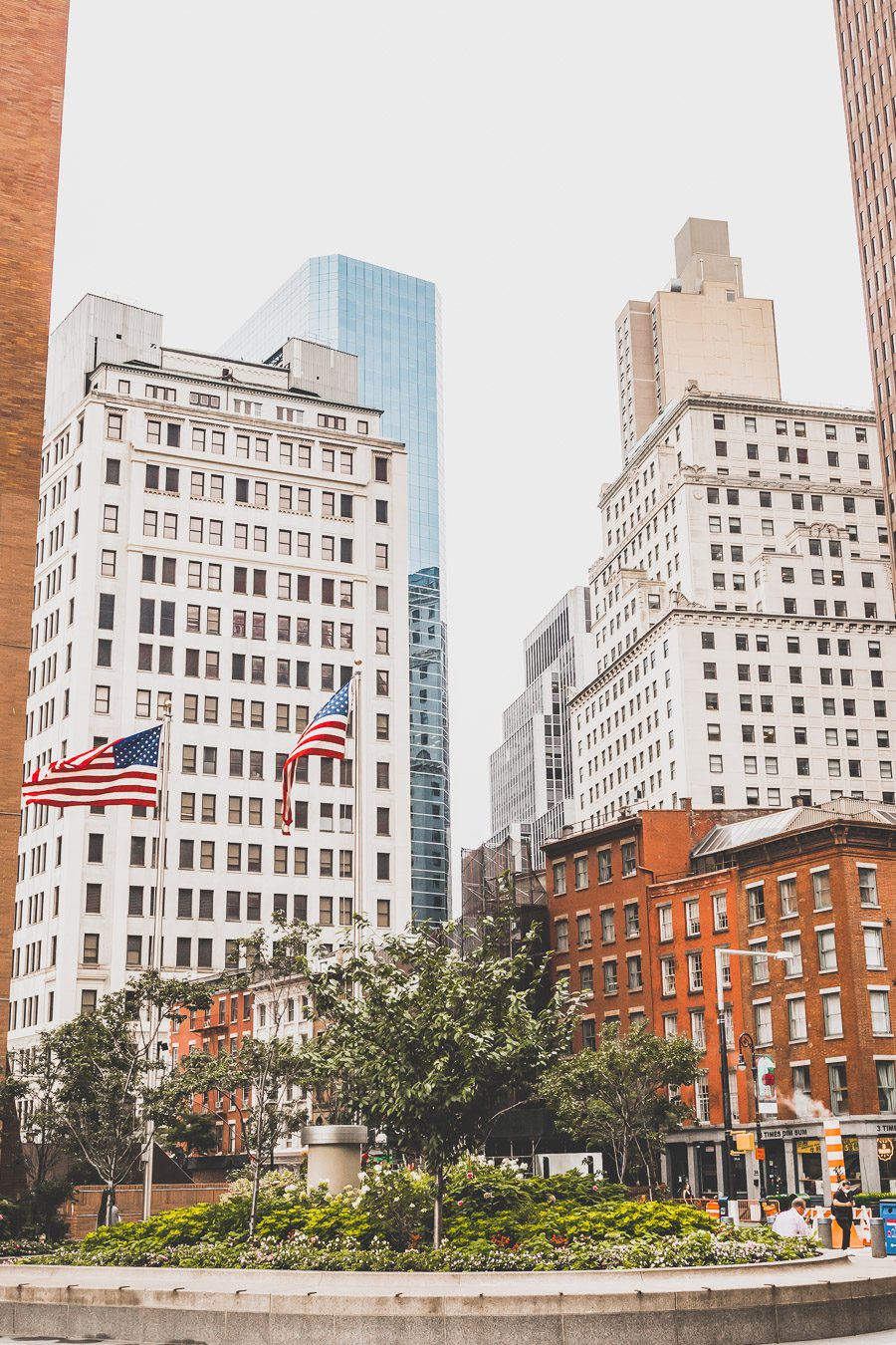 Wall street : Lower Manhattan